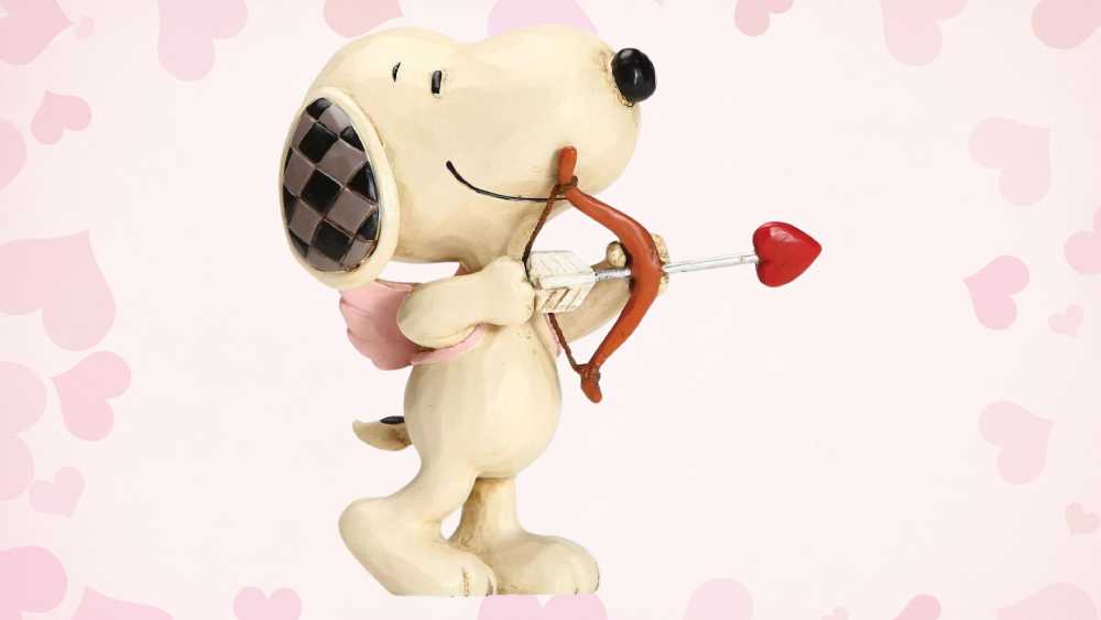 Snoopy Cupid Love Miniature Figurine Jim Shore