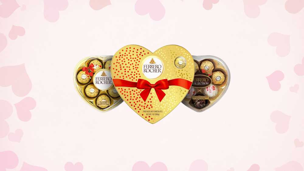 Ferrero Rocher Chocolate Heart Box Valentine Day Gifts 