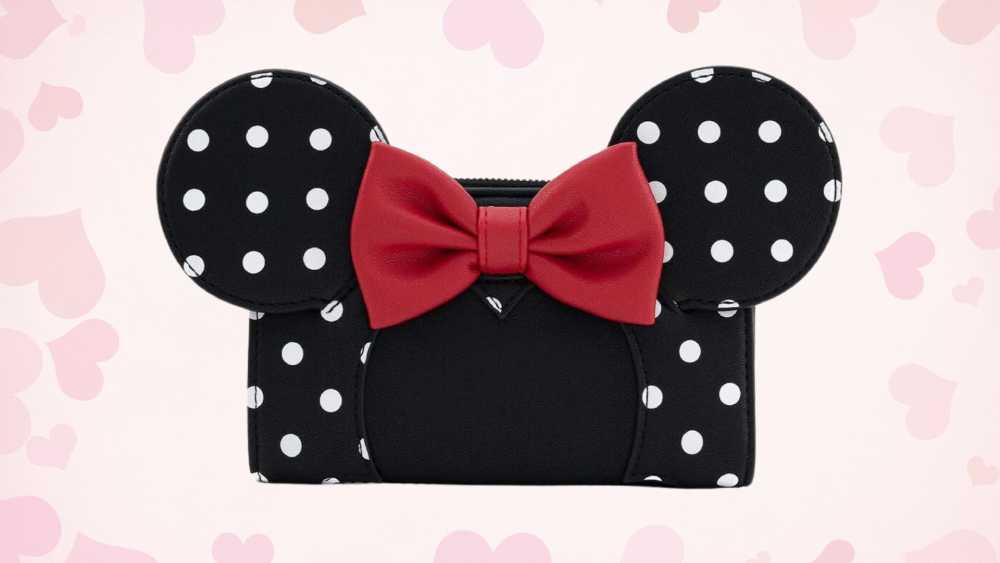 Wallet With Disney Minnie Mouse Bow And Ears