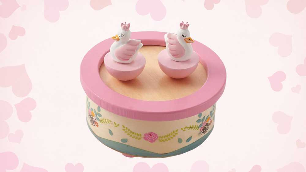 Duck Goose Wood Music Box Valentine Gifts