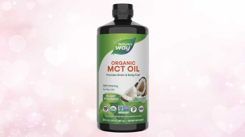 Organic MCT oil for energy