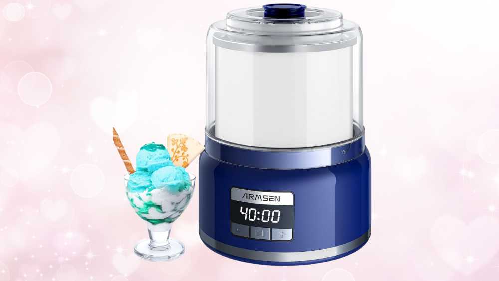 Ice cream and yogurt maker