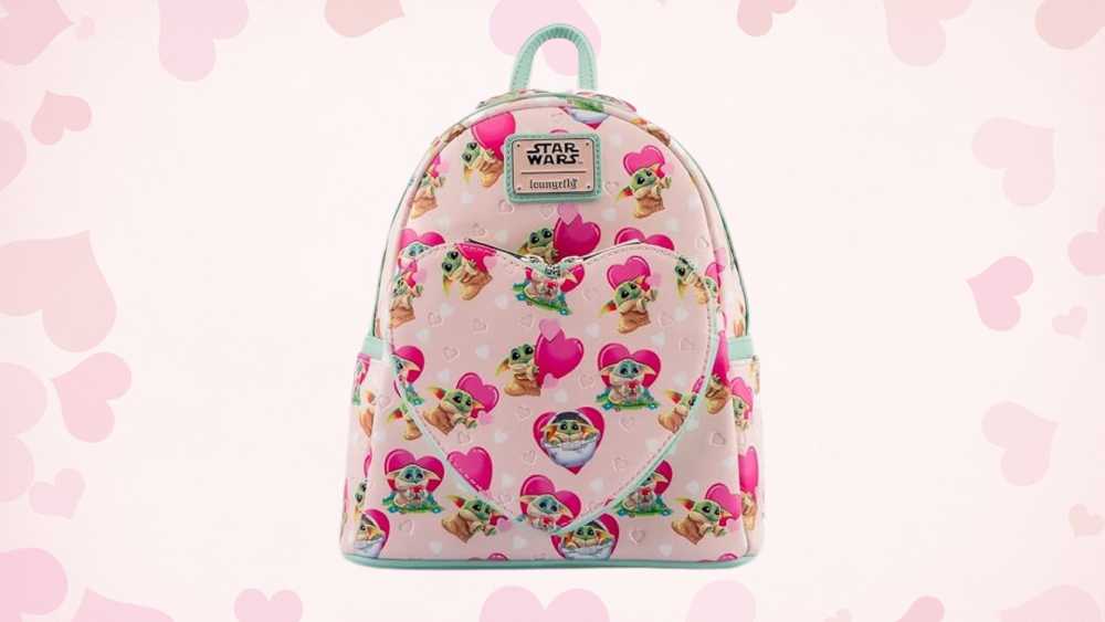 Mandalorian Grogu Valentines Mini Backpack