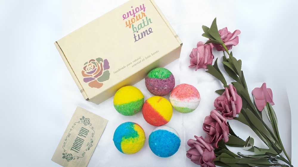 Bath Bombs Gift Set For Empty Nesters