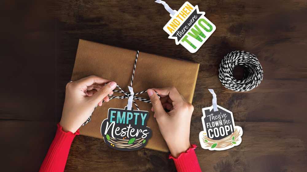 Big Dot of Happiness Empty Nesters Tree Ornaments