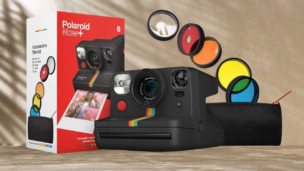 Polaroid Now Instant Film Camera Bluetooth Connected