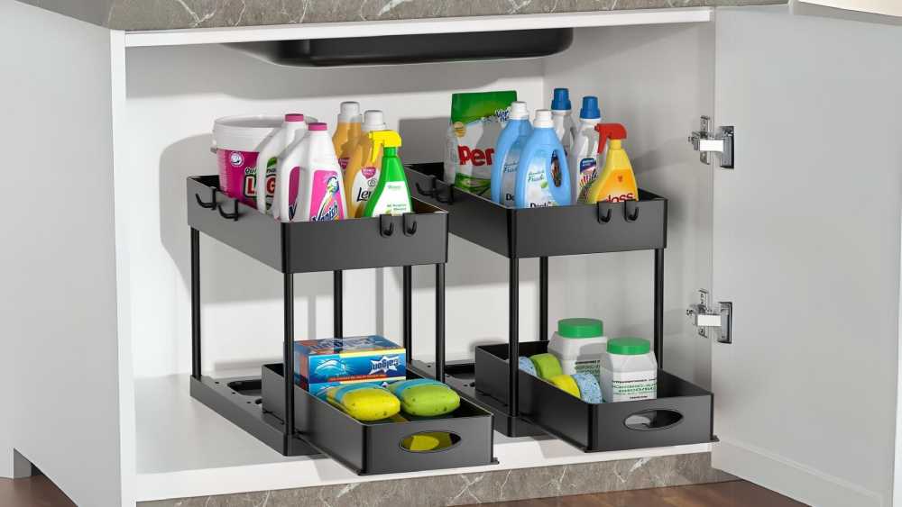 Under Sink Organizer Kitchen Or Bathroom