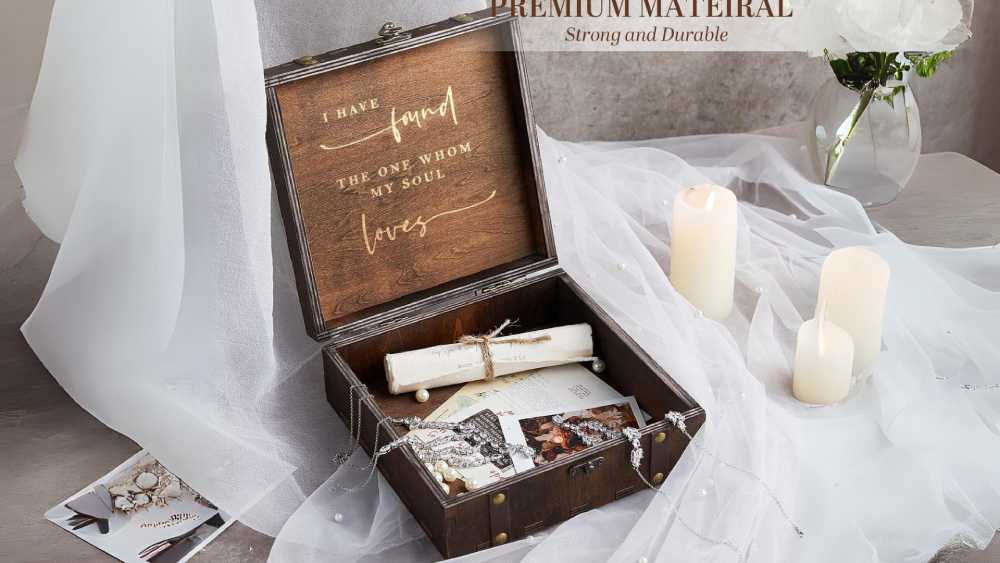 Personalized Keepsake Memory Box Wooden Gifts For Nesters