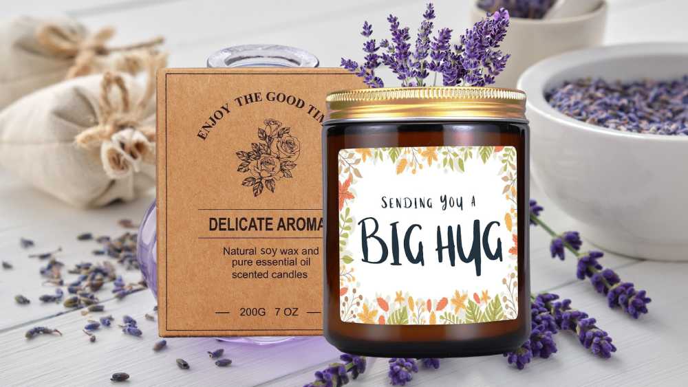 Lavender Scented Candle Recommended Empty Nester Gift