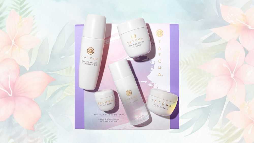 Tatcha starter ritual skin care gift set