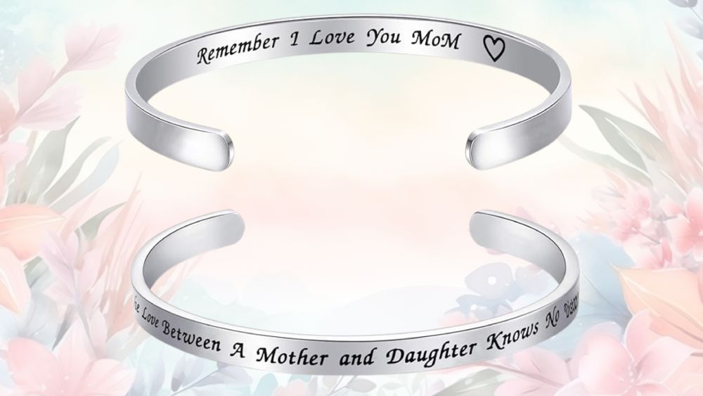 Daughter Cuff Bracelet Remember I Love You Mother Bond