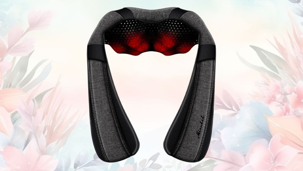 Neck And Back Massager Personal Masseuse Heat Shiatsu Massage