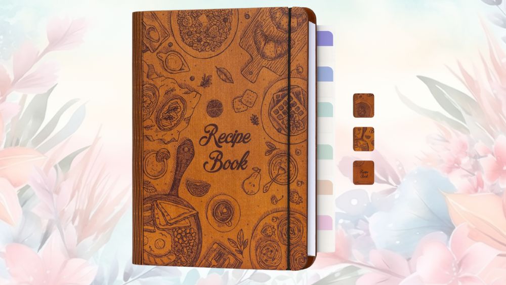 Family Cookbook Personalized Cooking Notebook Kitchen Recipes Baking Notes