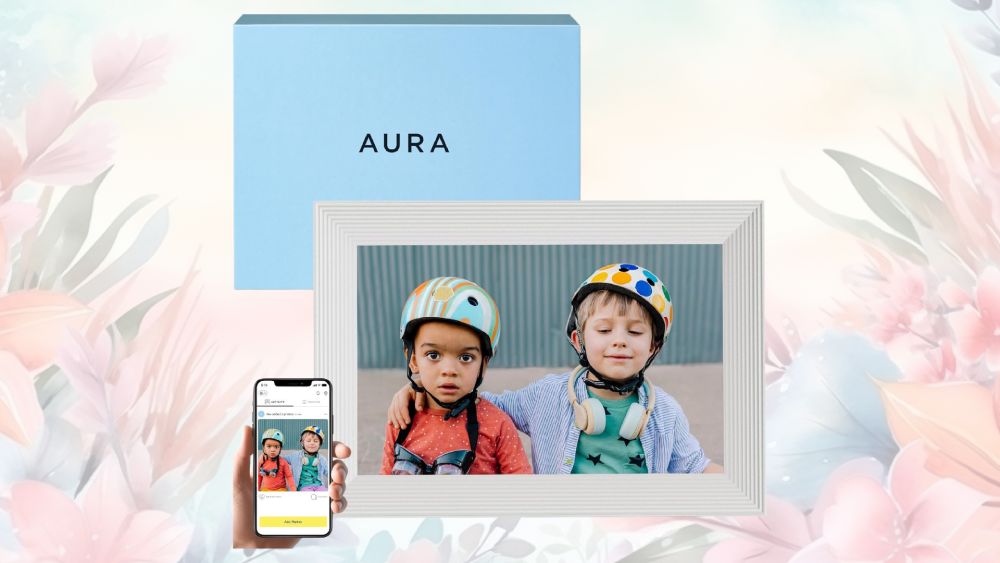 Digital Photo Frame Smart Picture Stylish With WiFi Cloud Storage