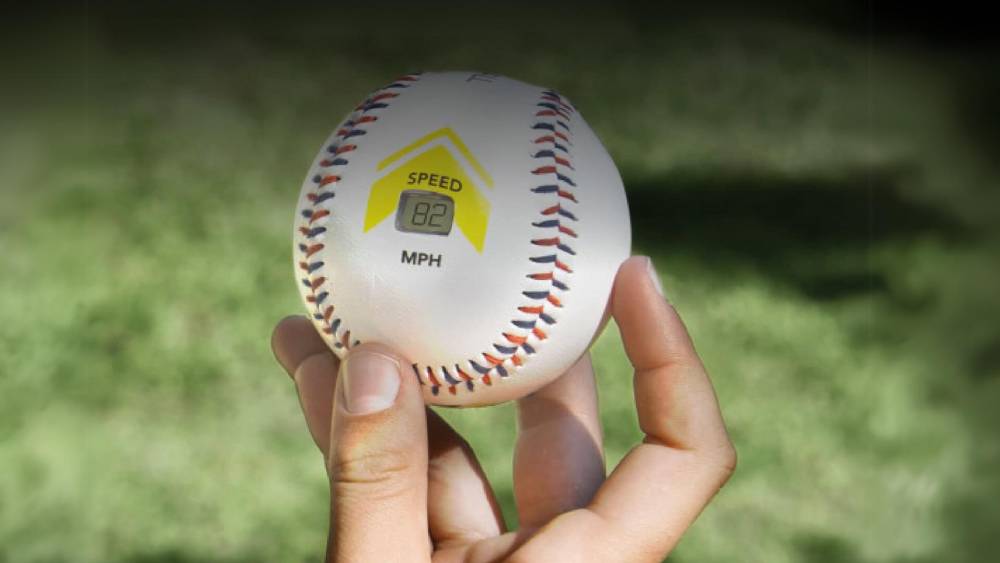 Baseball With Pitching Speed Sensor The Bullet Bal