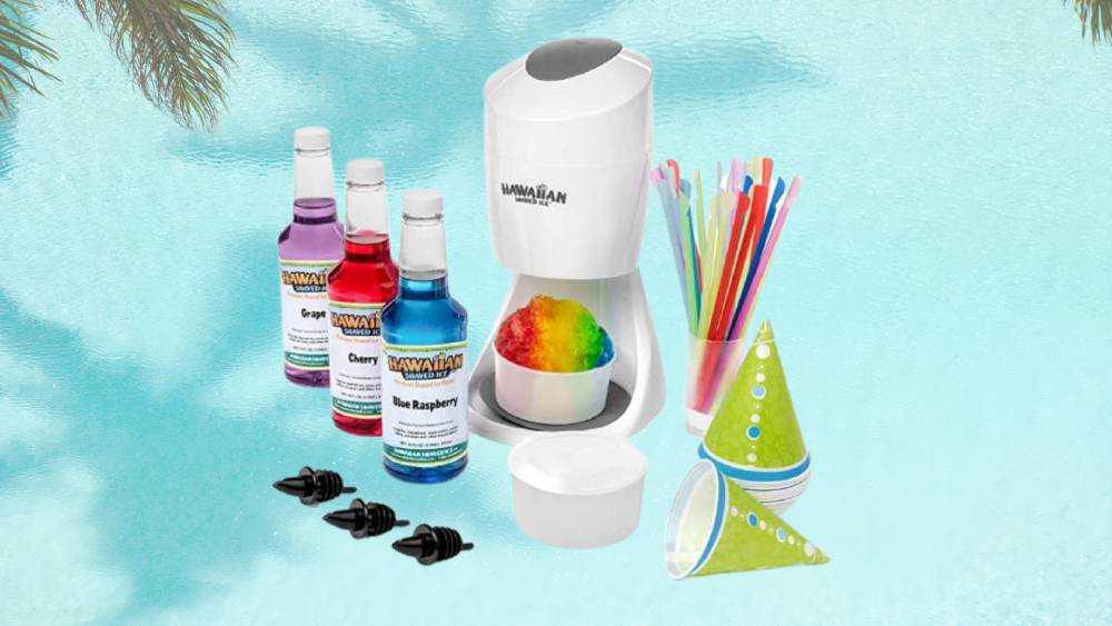 Beat the heat with poolside shaved ice
