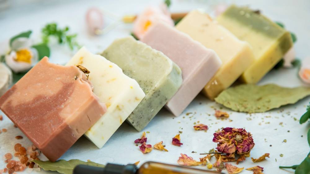Luxurious bar soaps made with natural and organic ingredients