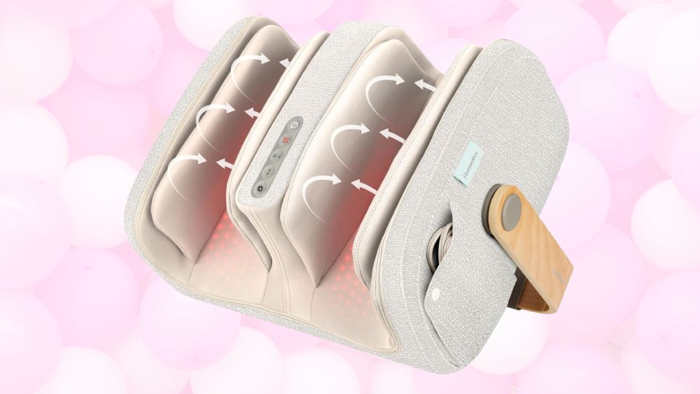 Electric foot and calf massage