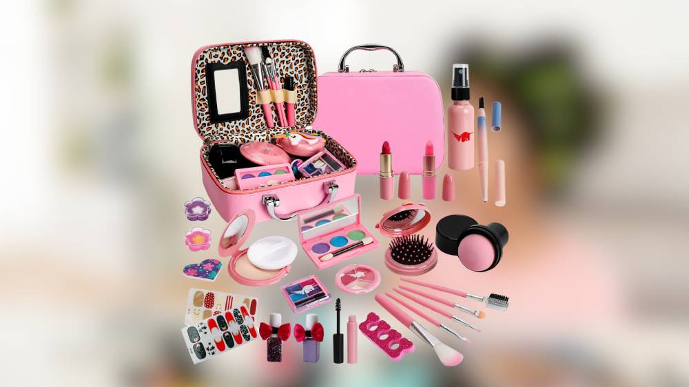 Non-toxic washable makeup set for kids