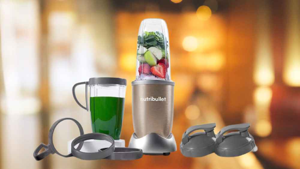 nutribullet blender mixer including several attachments
