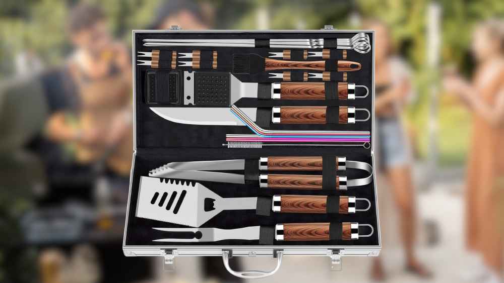 Stainless Steel Grill Tool Set BBQ Utensils