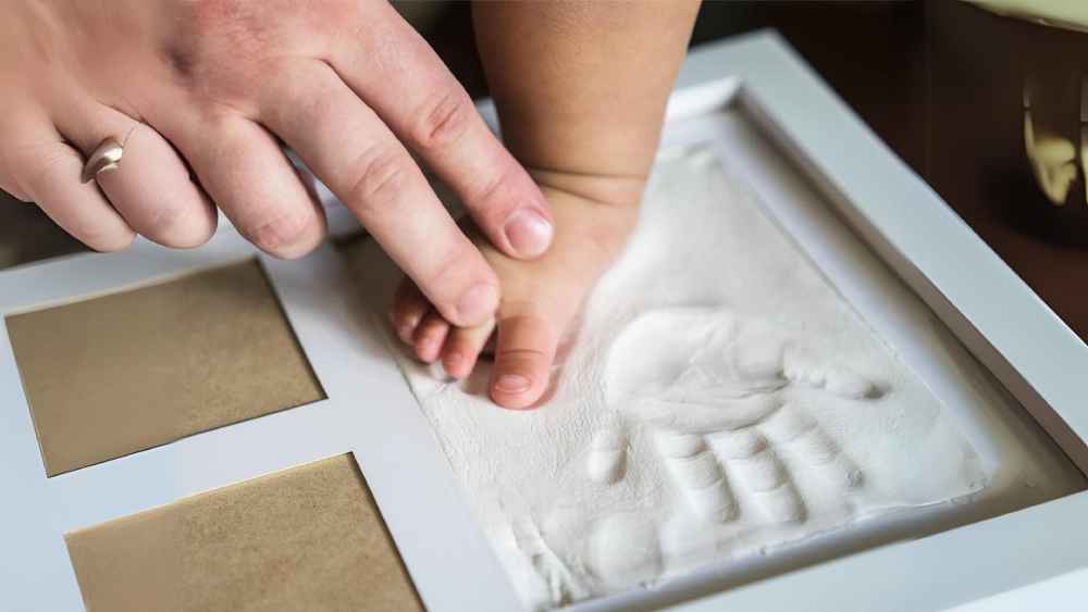Baby Handprint and Footprint Makers Kit Newborn Top BABY SHOWER GIFT