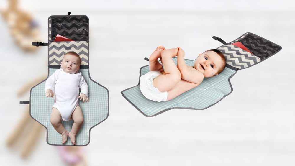 Skip Hop Portable Baby Changing Pad Foldable Travel Ready