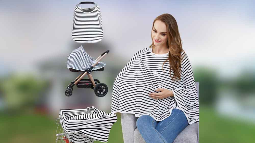 Nursing Cover Privacy for Breastfeeding Baby And Car Seats