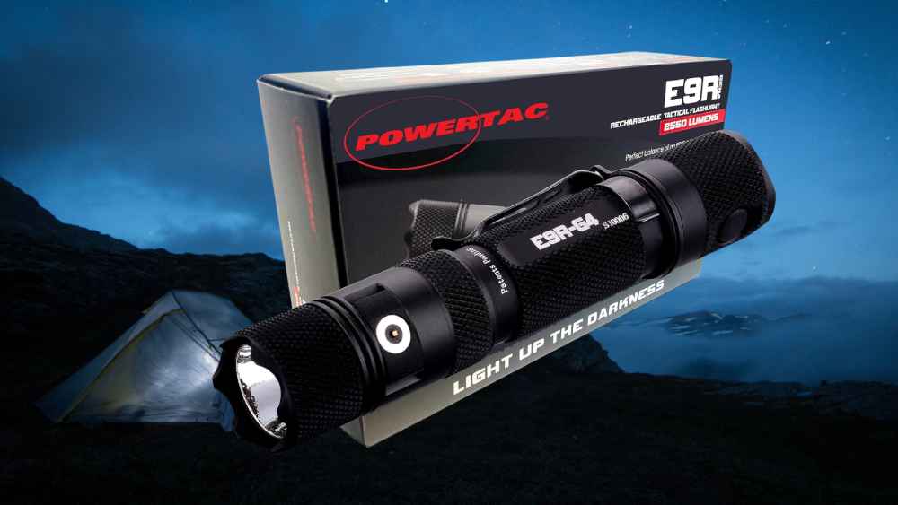 LED Tactical Flashlight Waterproof Super Bright 2550 Lumens