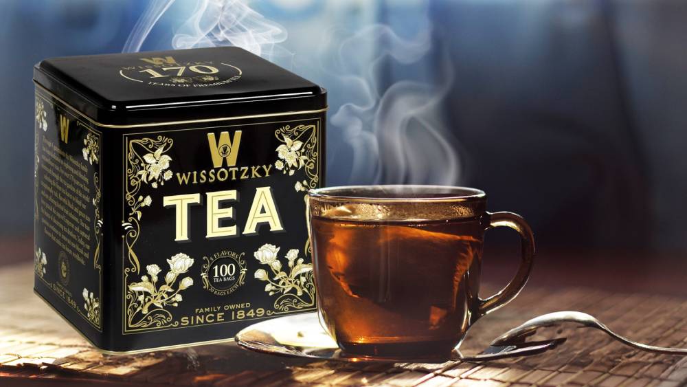 Assorted tea tin with 5 flavors