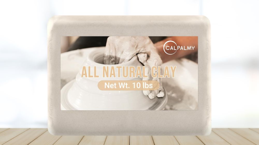 Natural air dry clay