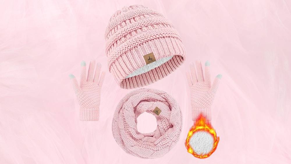 High quality winter beanie set