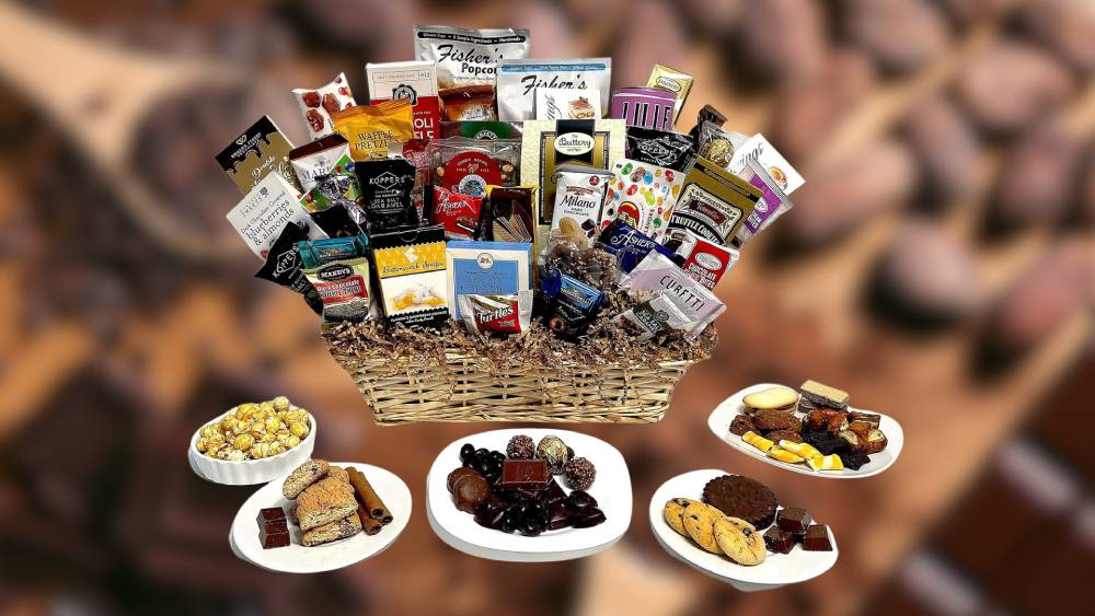 Customizable Chocolate Gift Basket