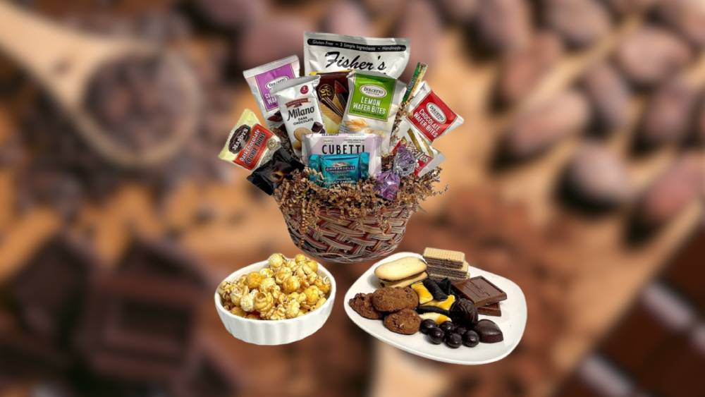 Delightful selection of premium chocolates