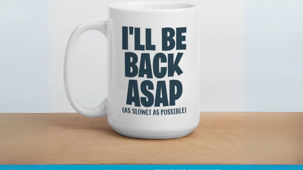 Funny work mug sarcastic gifts