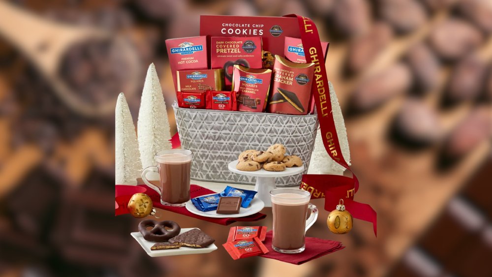 Chocolate gift basket timeless chocolate classics