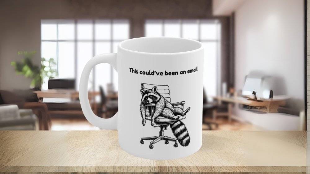 Funny work mug for coworkers