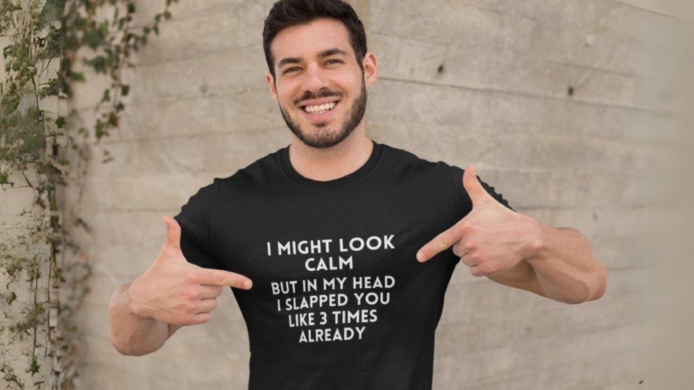 Black sassy statement shirt sarcastic gifts