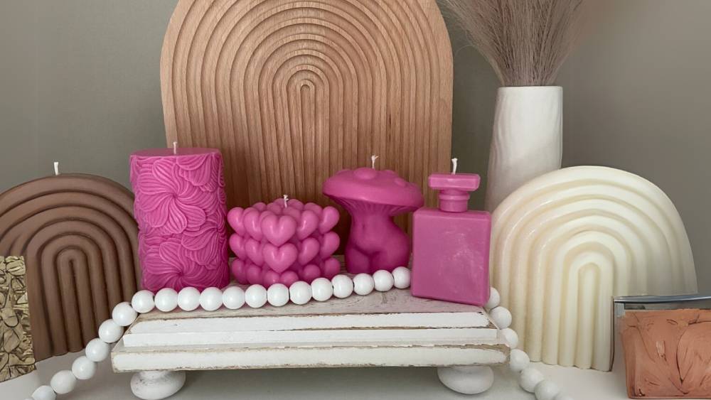 Pink candle Collection