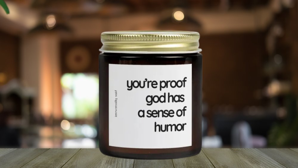 Sarcastic candle gift