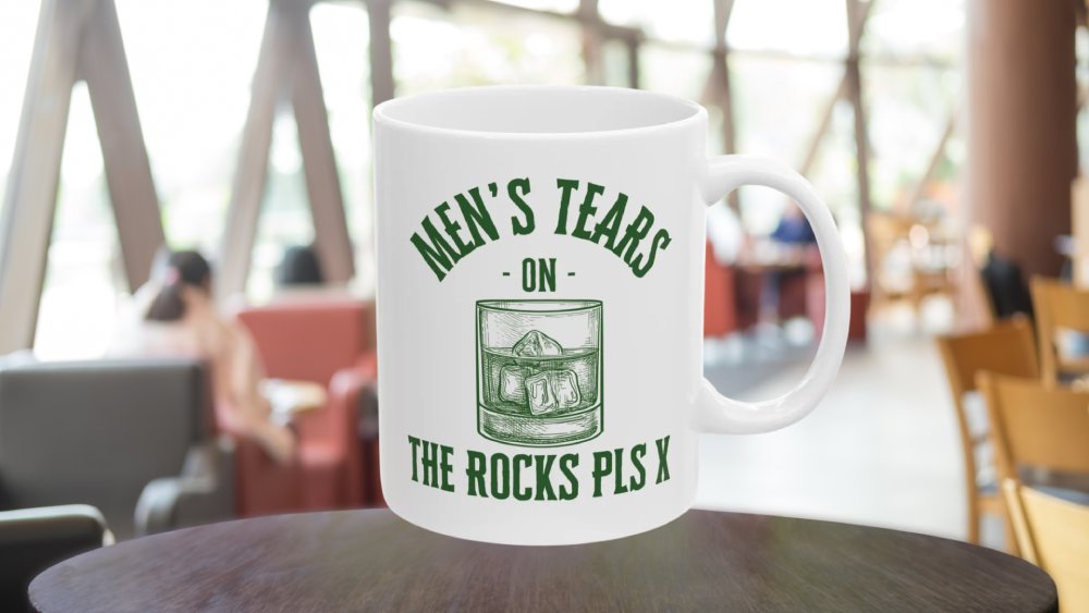 Whiskey graphic sarcastic mug