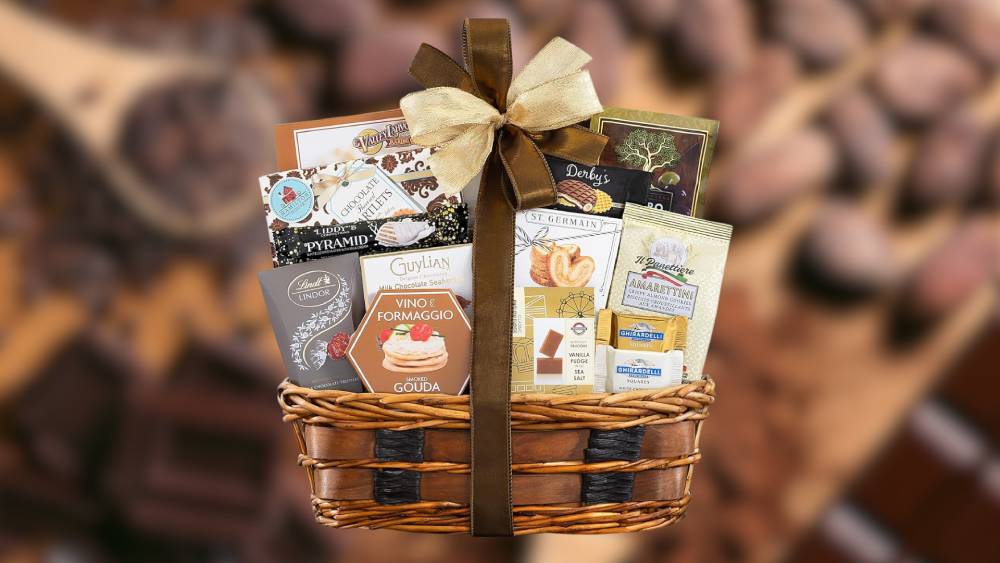 Bon Appetit gourmet gift basket for families
