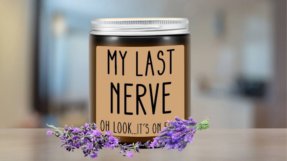 Sarcastic candle for sarcastic gifts