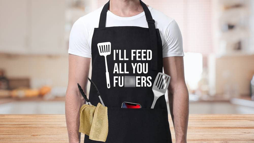Funny cooking aprons sarcastic gifts