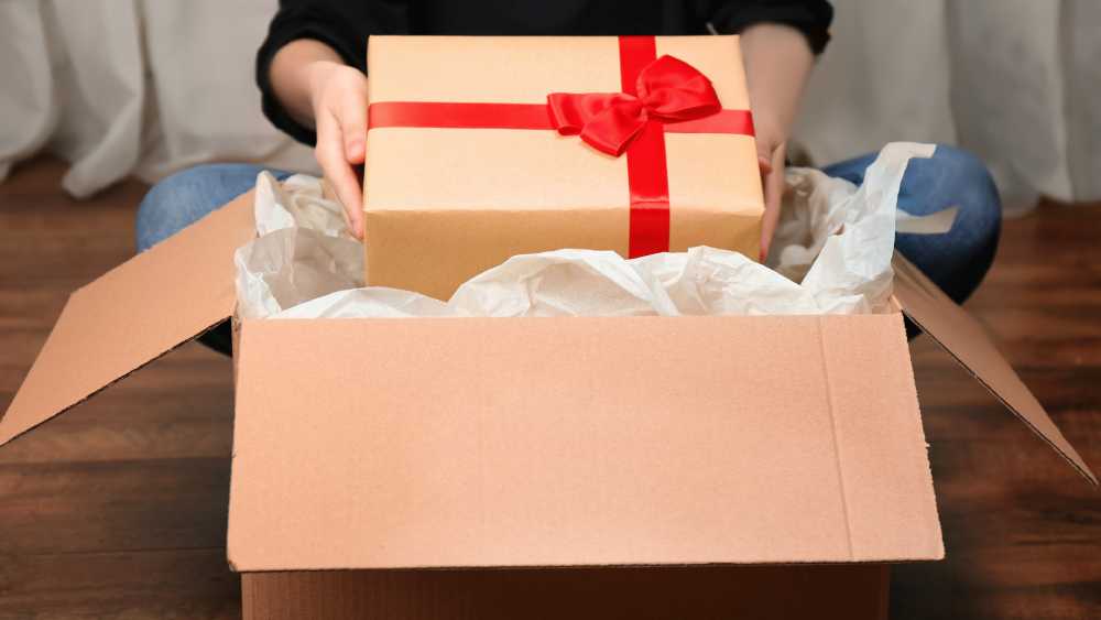 Gift inside gift box Creative Gift Wrapping Ideas