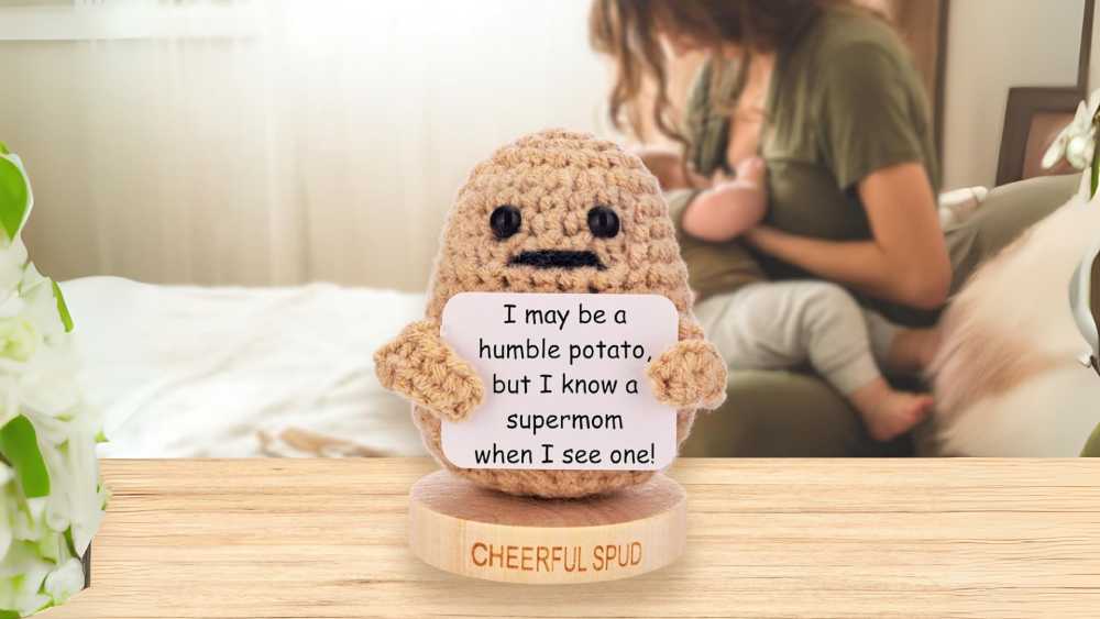 Cheerful potato Gift Ideas for First Time Parents