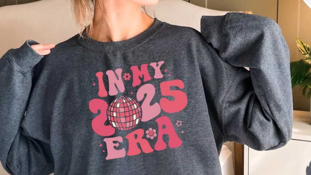 In my 2025 Era sweatshirt