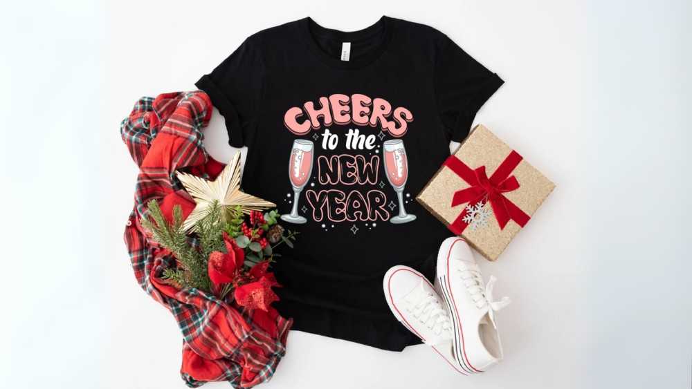 Vibrant new year shirt
