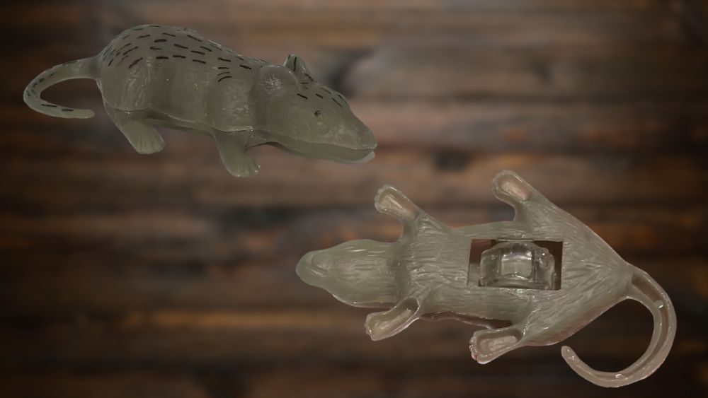 Mouse prank running mouse