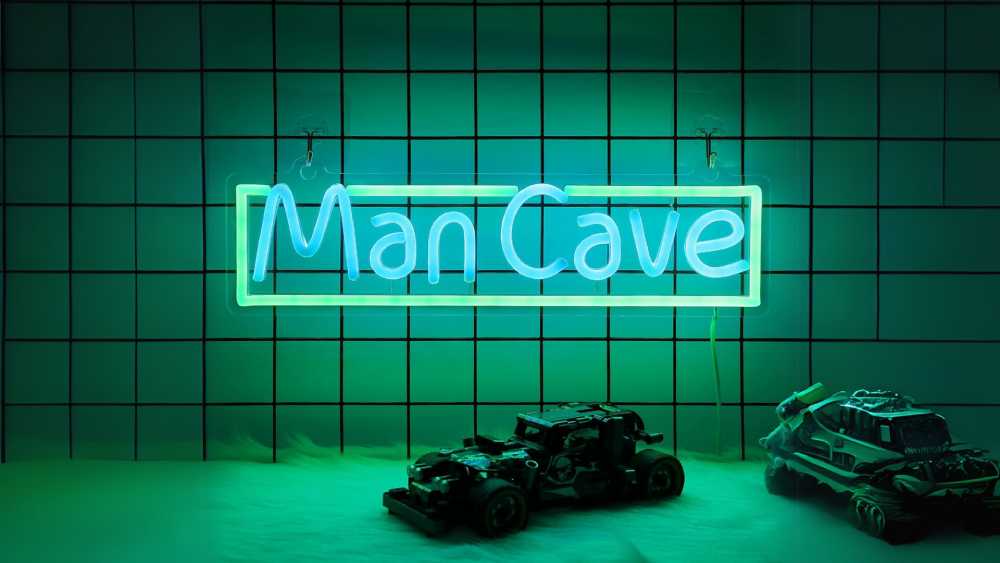 LED Neon Sign for Man Cave